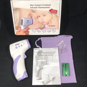 BODY TEMPERATURE THERMOMETER: Non-Contact Forehead Infrared Thermometer